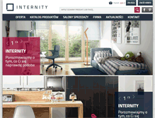 Tablet Screenshot of internity.pl